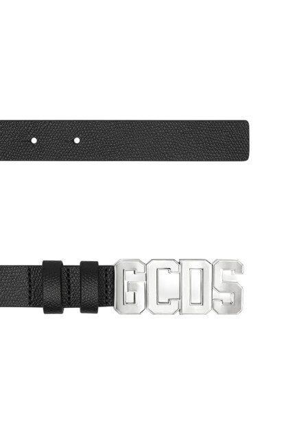 Кожаный ремень с логотипом GCDS - ИТАЛИЯ