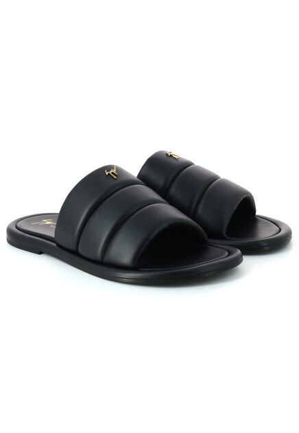 Сланцы с золотистым логотипом  GIUSEPPE ZANOTTI - ИТАЛИЯ