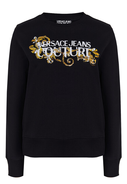 Свитшот с логотипом VERSACE JEANS COUTURE