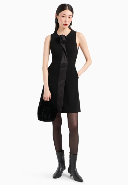 Сумка EMPORIO ARMANI  - Вискоза, Купро - цвет черный