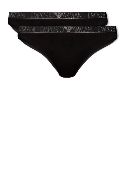 Трусы с логотипированной лентой EMPORIO ARMANI Underwear