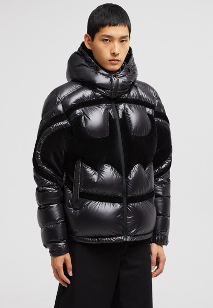 Пуховик MONCLER  - Полиэстер - цвет черный