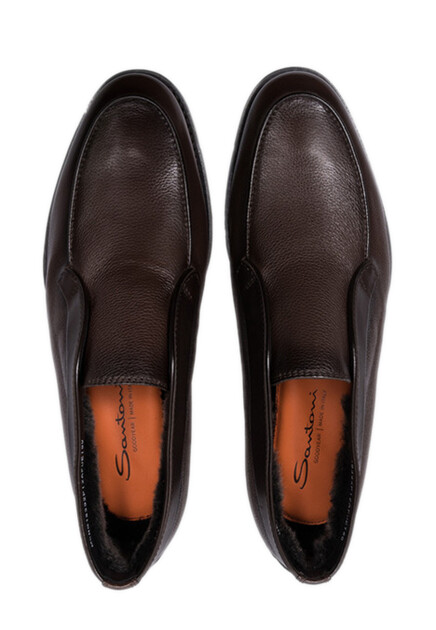 Дезерты SANTONI  - Кожа - цвет коричневый