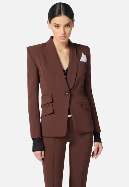 Костюм ELISABETTA FRANCHI  - Полиэстер - цвет коричневый