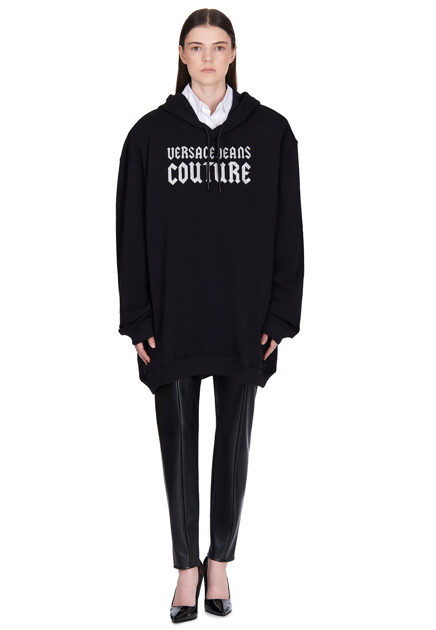 Худи с логотипом  VERSACE JEANS COUTURE - ИТАЛИЯ