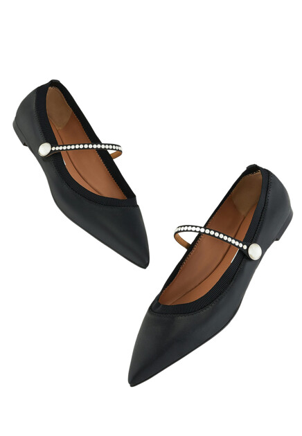 Балетки AQUAZZURA  - Кожа