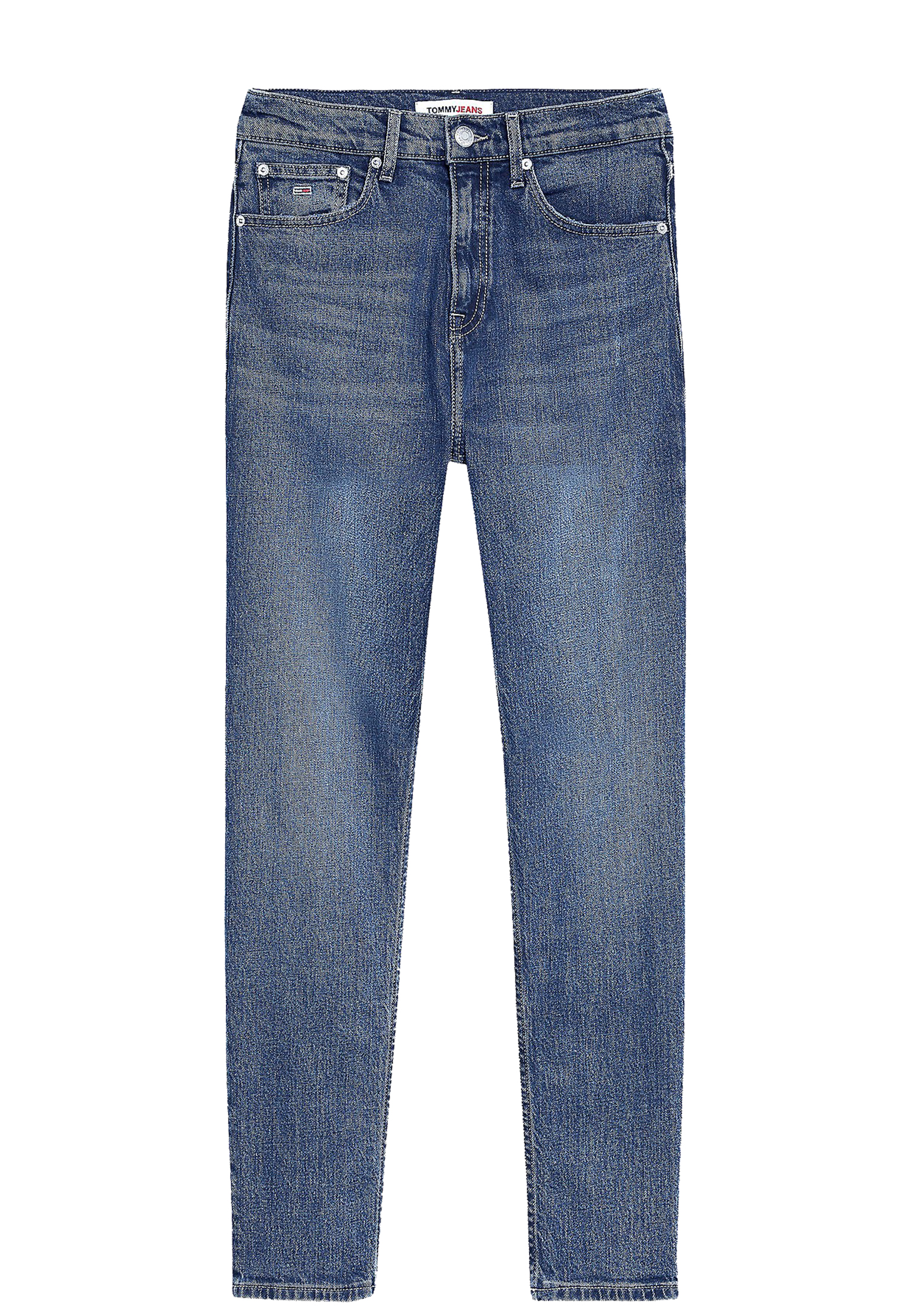 Прямые джинсы из хлопка TOMMY JEANS