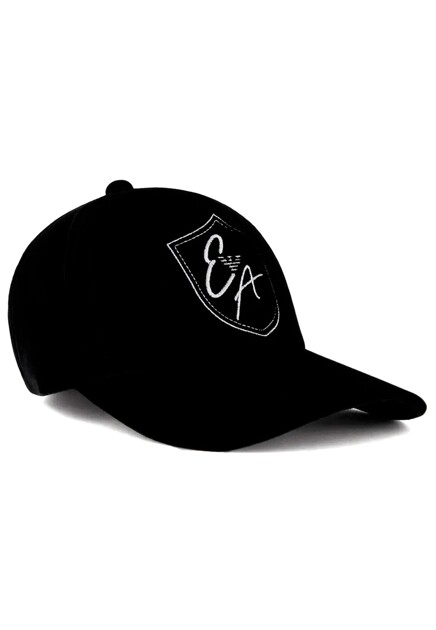 Бархатная бейсболка EMPORIO ARMANI