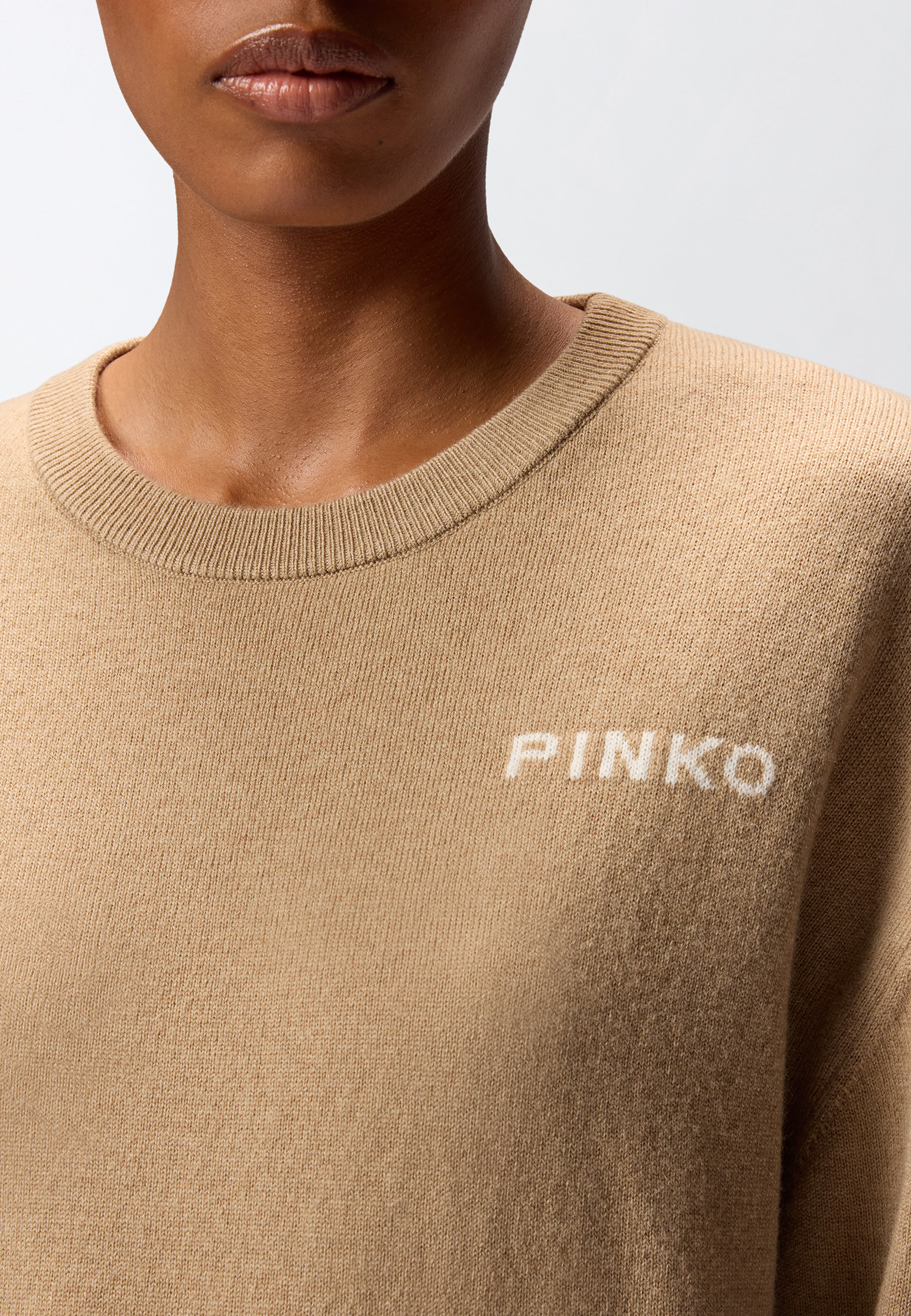 Джемпер с логотипом PINKO