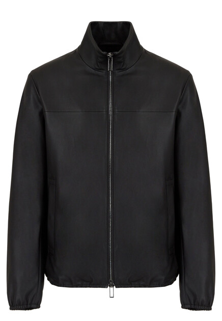 Кожаная куртка  EMPORIO ARMANI