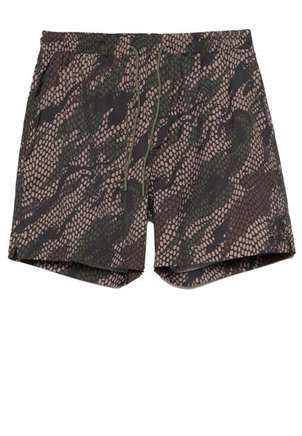 Шорты с принтом  MAHARISHI