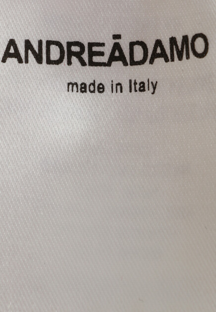 Фактурная трикотажная юбка с вырезами на талии  ANDREADAMO