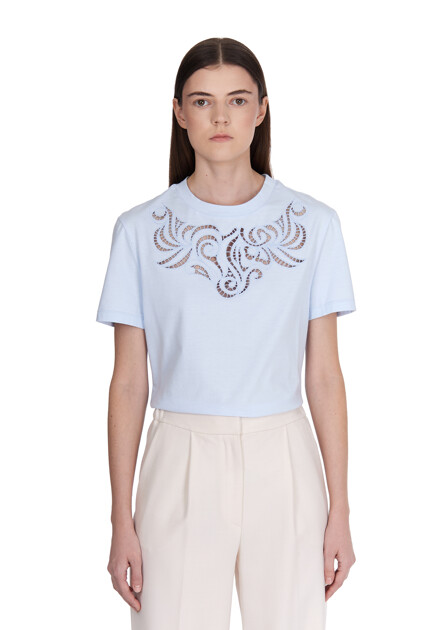 Футболка ERMANNO SCERVINO  - Хлопок