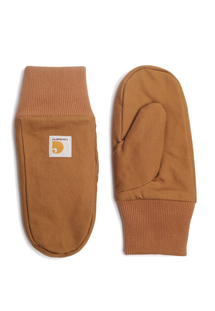 Варежки с нашивкой CARHARTT WIP
