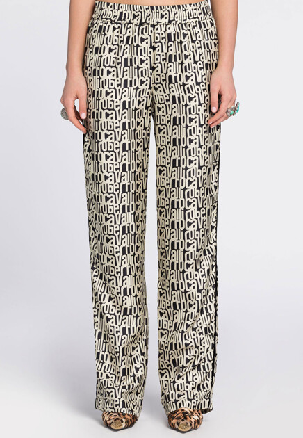 Брюки ROBERTO CAVALLI  - Шелк