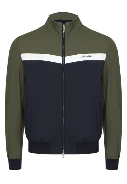 Олимпийка с вышитым логотипом MANDELLI