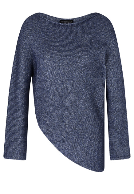 Джемпер с асимметричным низом  EMPORIO ARMANI