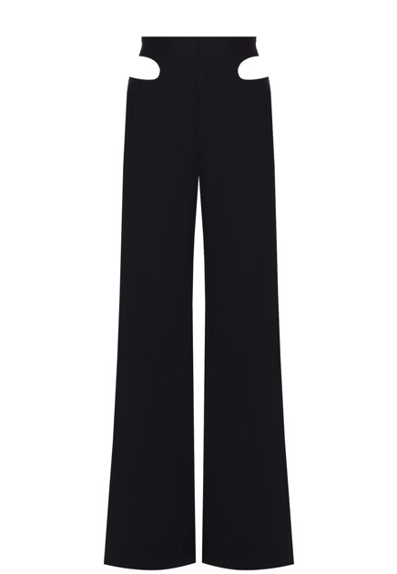 Брюки с фигурными вырезами DION LEE