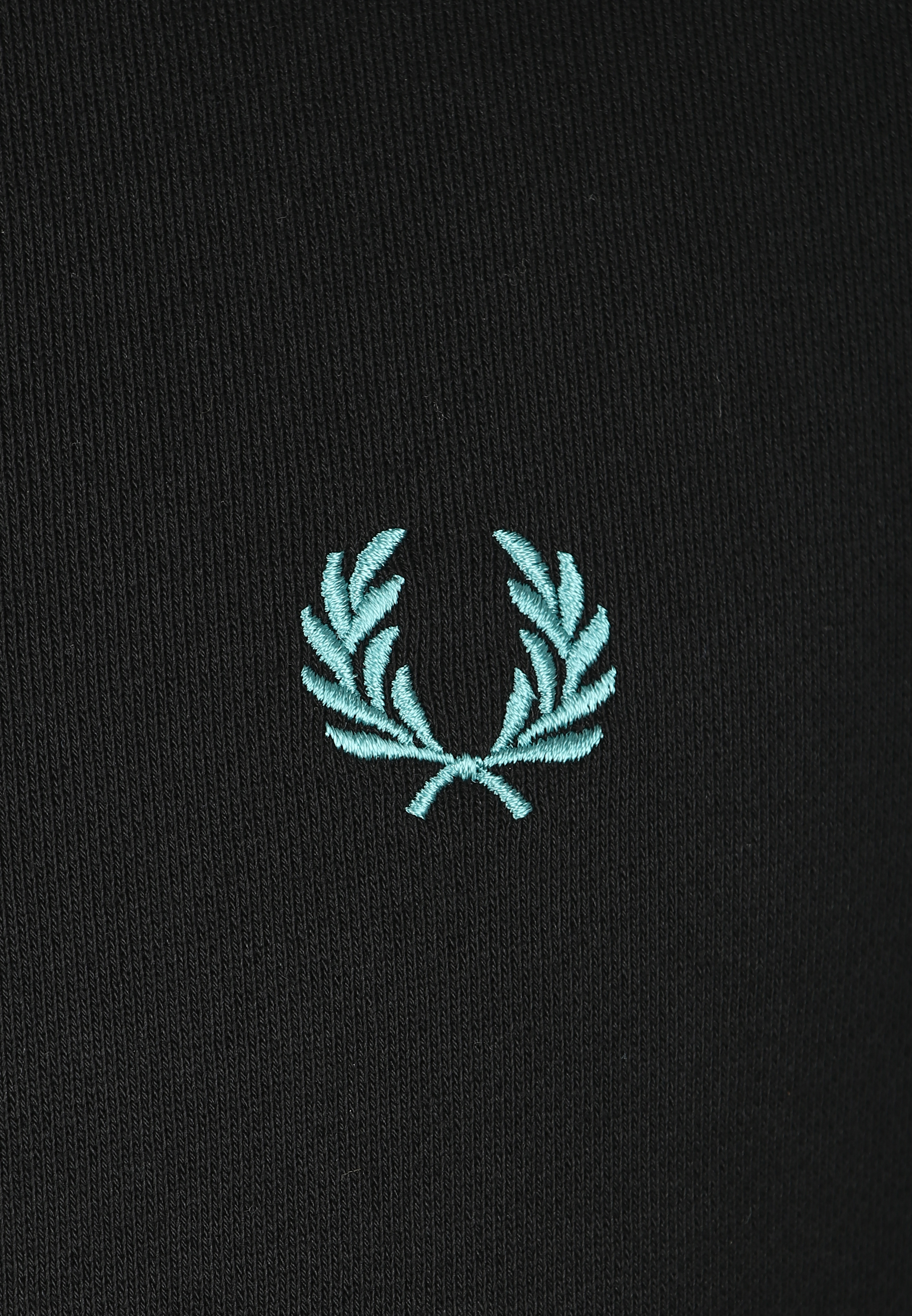 Худи FRED PERRY  - Хлопок - цвет черный