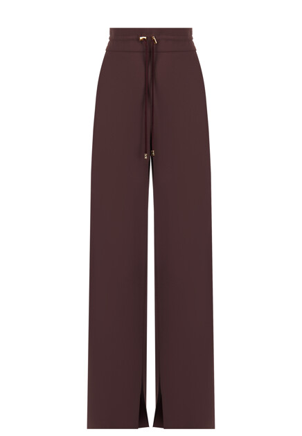 Брюки прямые на кулиске ELISABETTA FRANCHI