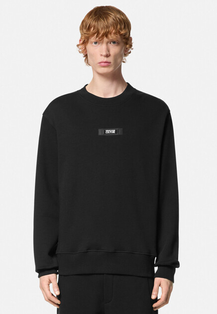 Свитшот VERSACE JEANS COUTURE  - Хлопок - цвет черный