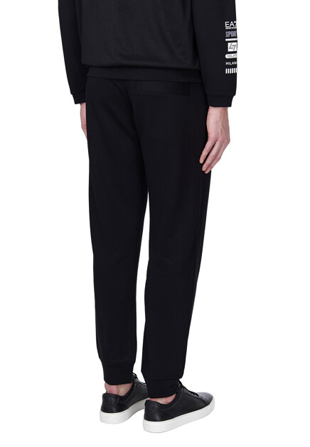 Брюки EMPORIO ARMANI  - Хлопок, Модал - цвет черный