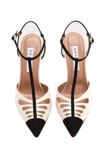 Туфли AQUAZZURA  - Кожа, Замша