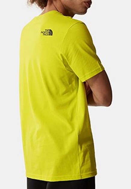 Неоновая футболка с логотипом THE NORTH FACE