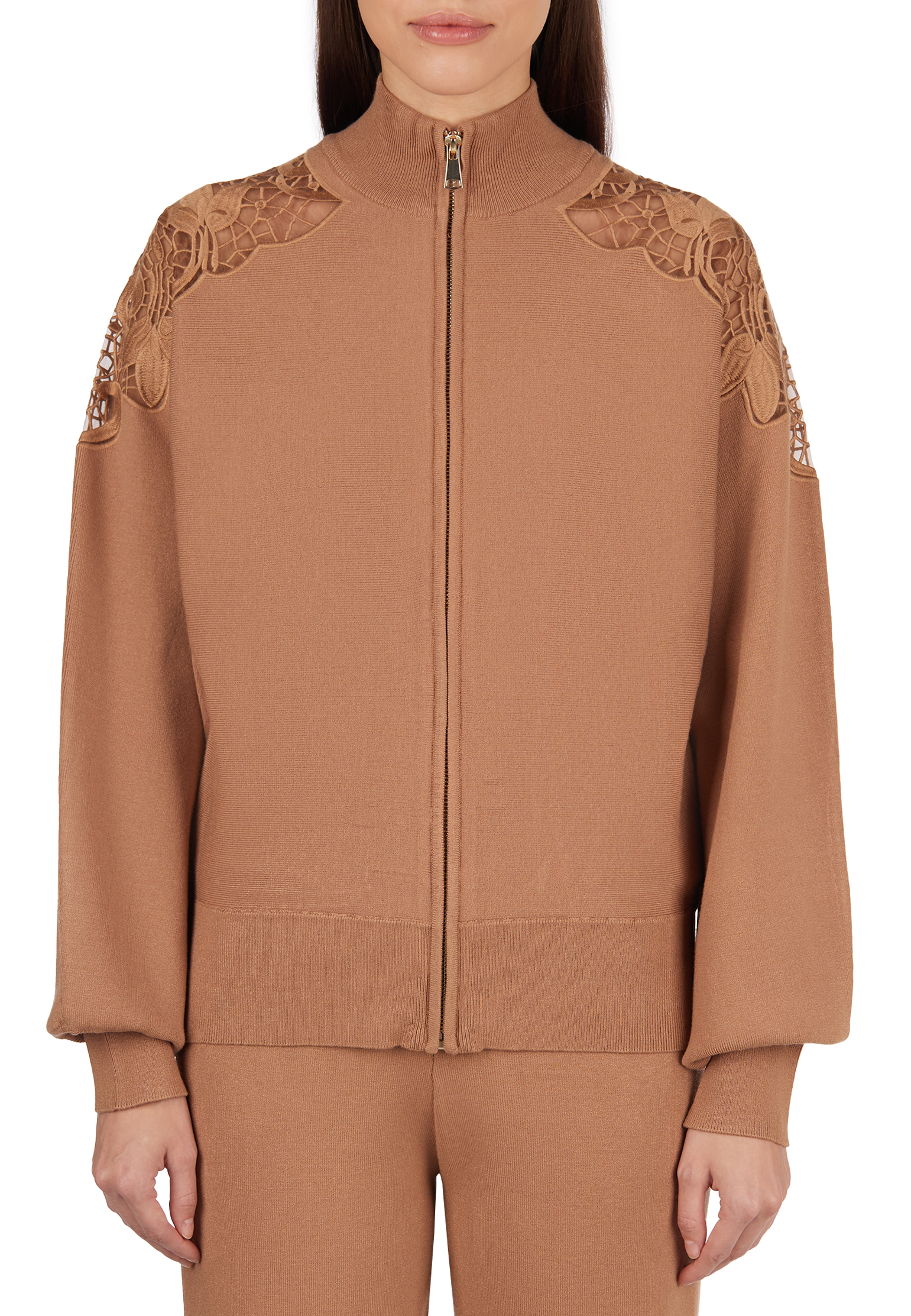 Кардиган TWINSET Milano  - Вискоза - цвет коричневый