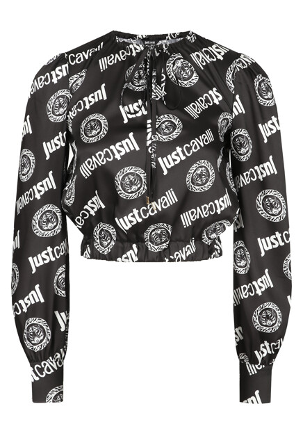 Блуза с логотипом  JUST CAVALLI