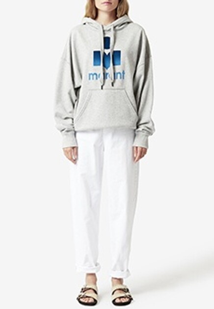 Худи с логотипом ISABEL MARANT ÉTOILE