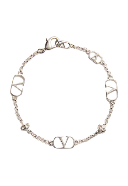 Серебристый браслет VALENTINO