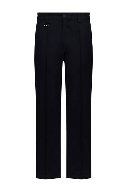 Прямые брюки из хлопка VERSACE JEANS COUTURE
