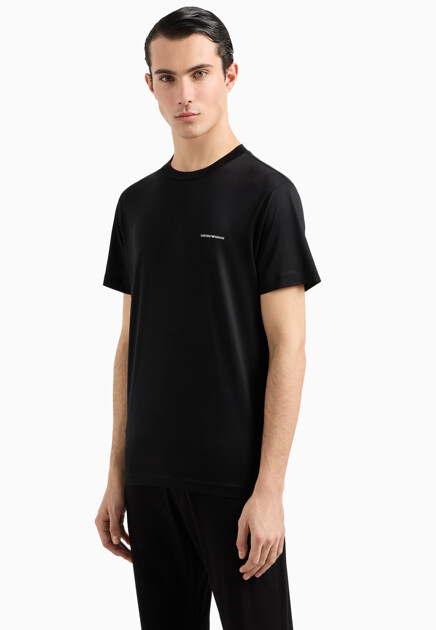 Футболка EMPORIO ARMANI  - Хлопок, Лиоцелл