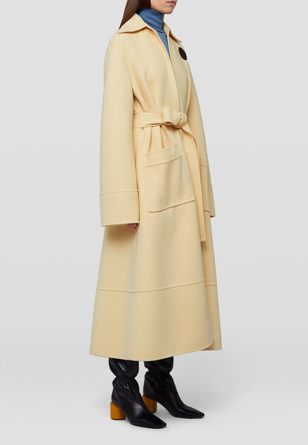 Пальто JIL SANDER  - Шерсть