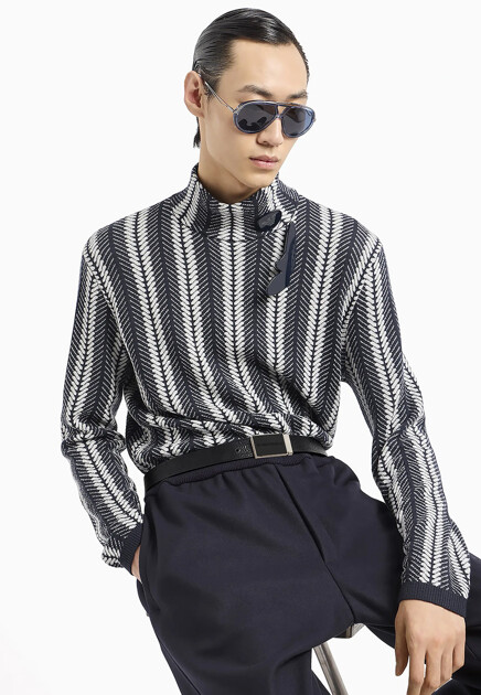 Комплект из ремня и кардхолдера EMPORIO ARMANI