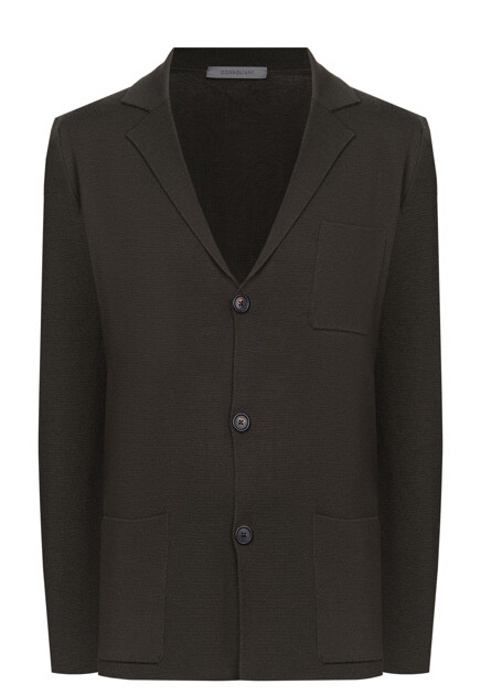 Кардиган пиджачного кроя из шерсти  CORNELIANI