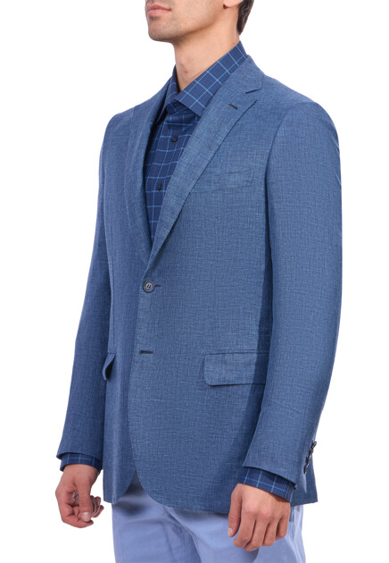 Пиджак BRIONI  50 размера - цвет синий