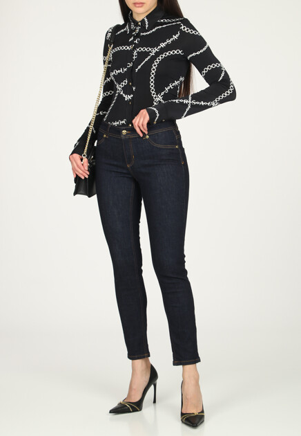 Джинсы скинни VERSACE JEANS COUTURE - ИТАЛИЯ