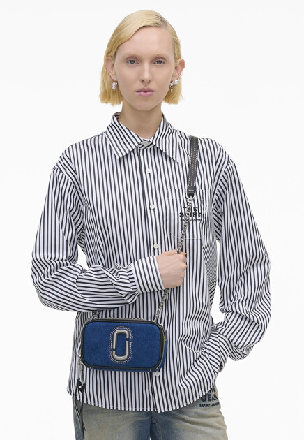 Сумка MARC JACOBS  - Текстиль - цвет синий