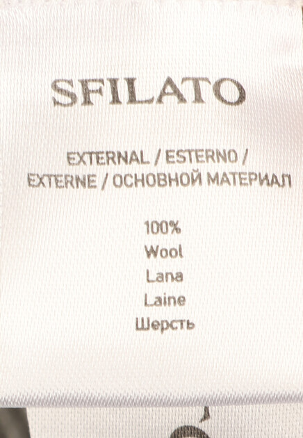 Брюки SFILATO  - Шерсть