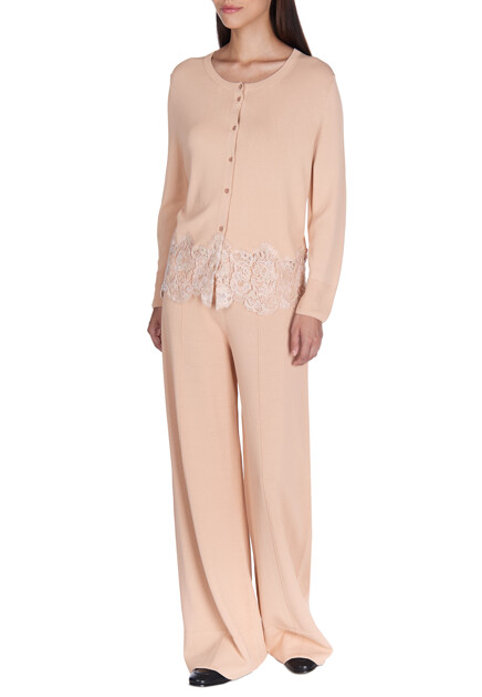 Кардиган с кружевом ERMANNO SCERVINO - ИТАЛИЯ