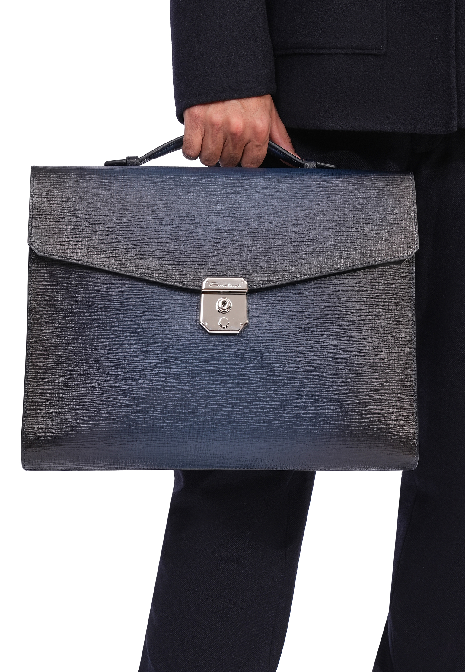 Портфель SANTONI  - Кожа