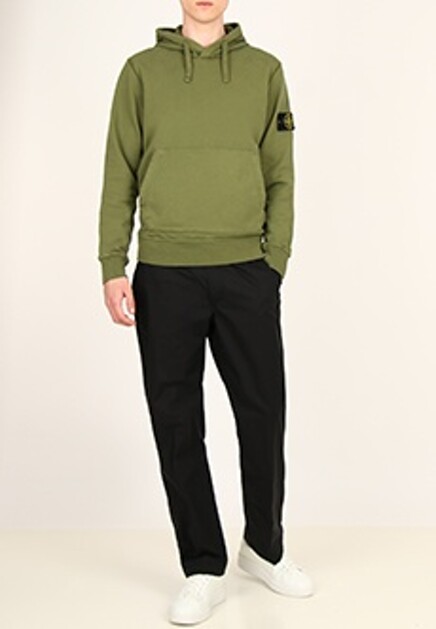 Толстовка с нашивкой STONE ISLAND