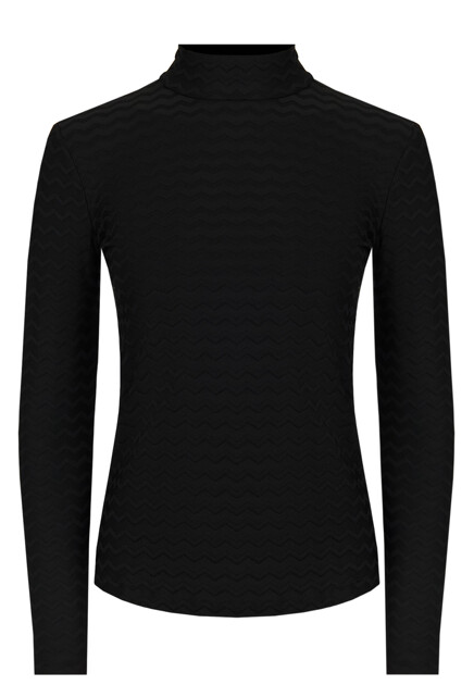 Водолазка с фактурным узором  EMPORIO ARMANI