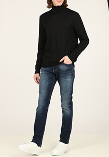 Джинсы прямого кроя EMPORIO ARMANI