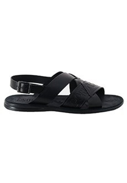 Черные сандалии EMPORIO ARMANI