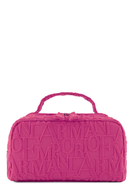 Косметичка с 3D-логотипом EMPORIO ARMANI