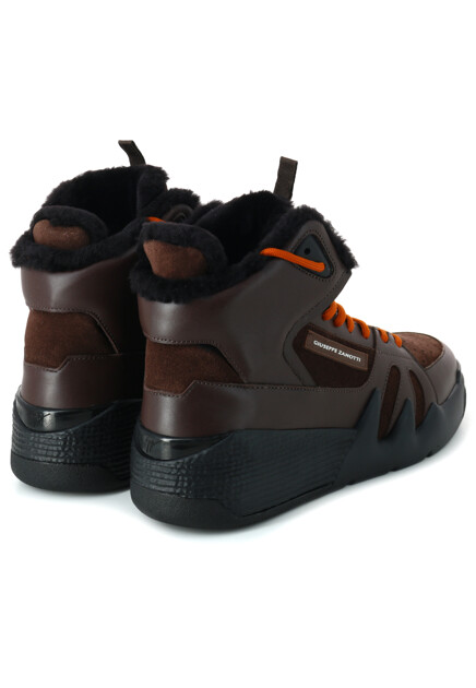Ботинки GIUSEPPE ZANOTTI  - Кожа