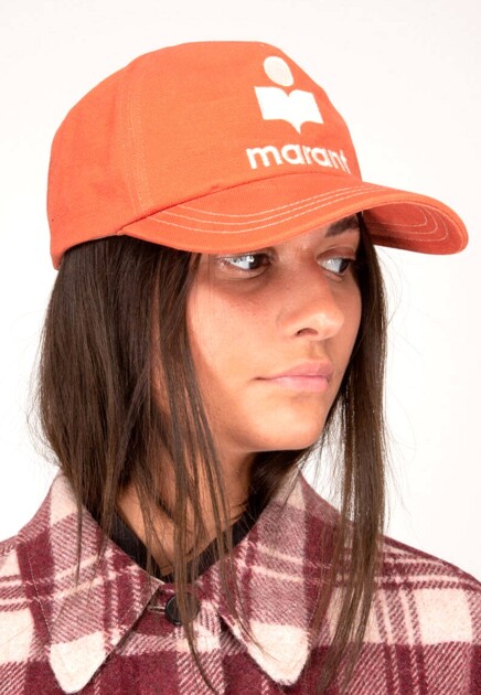 Бейсболка ISABEL MARANT  - Хлопок - цвет красный